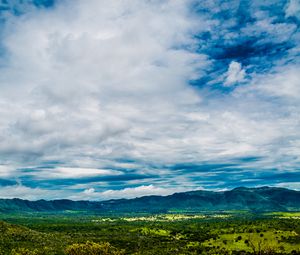 Preview wallpaper valley, grass, hills