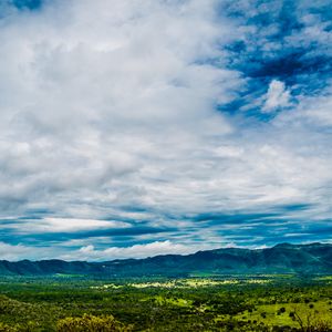 Preview wallpaper valley, grass, hills