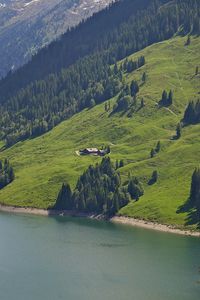 Preview wallpaper valley, mountain, lake, beautiful landscape