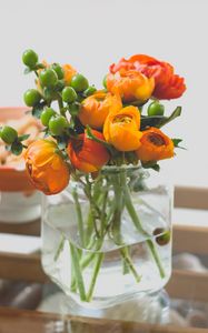 Preview wallpaper vase, bouquet, flowers