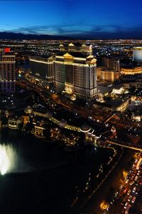 Preview wallpaper vegas, nevada, hotels, fountain