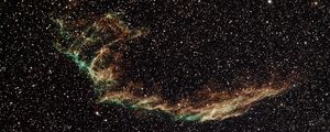 Preview wallpaper veil nebula, nebula, galaxy, stars, space