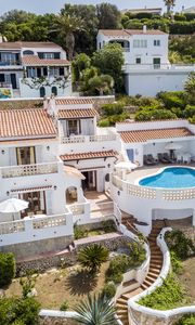 Preview wallpaper villa, house, pool, architecture, white