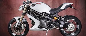 Preview wallpaper vilner design, ducati monster 1100 evo, motorcycle, bike