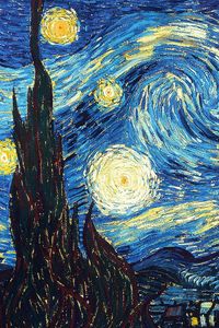 Preview wallpaper vincent van gogh, the starry night, oil, canvas
