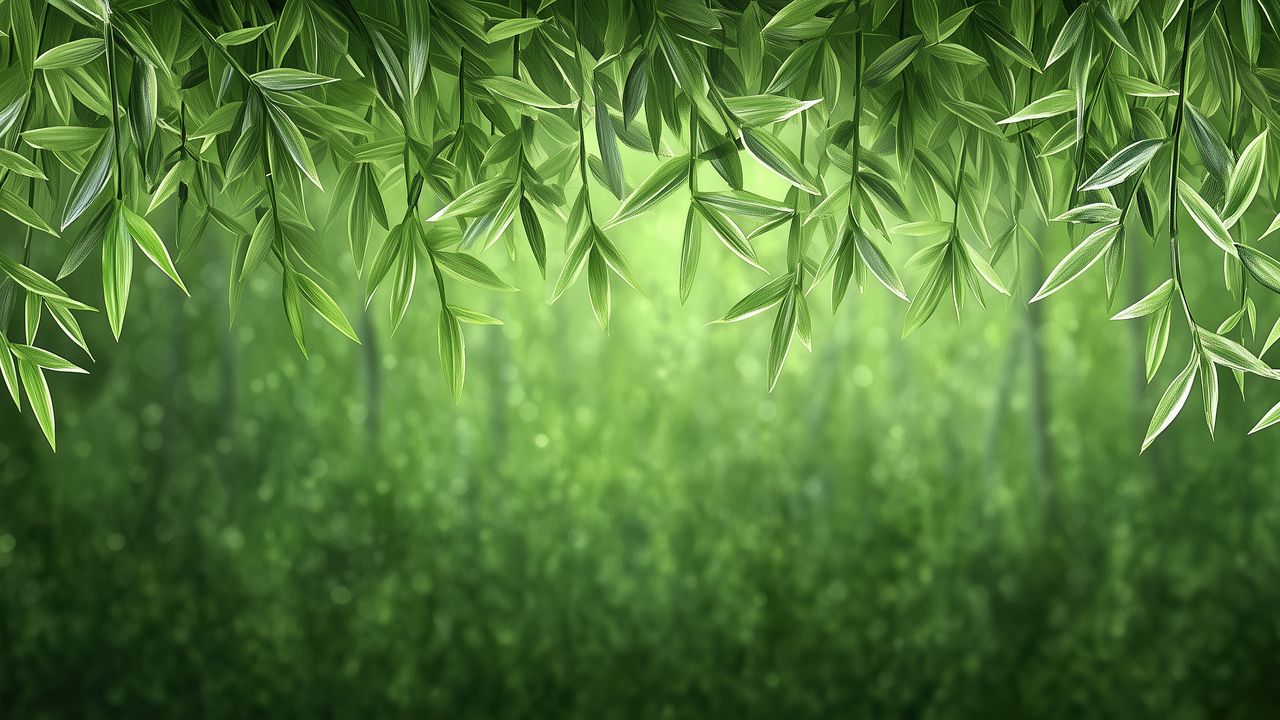 Wallpaper vines, greenery, jungle, green