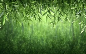 Preview wallpaper vines, greenery, jungle, green