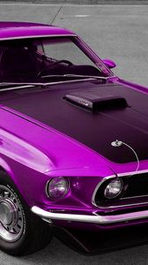 Preview wallpaper vintage mustang, mustang, classic mustang, tune