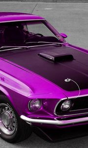 Preview wallpaper vintage mustang, mustang, classic mustang, tune