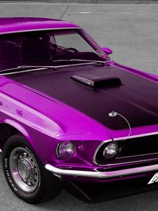 Preview wallpaper vintage mustang, mustang, classic mustang, tune