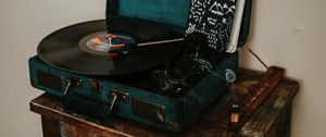 Preview wallpaper vinyl record player, record, music, retro