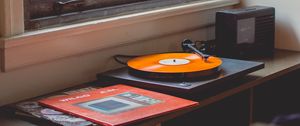 Preview wallpaper vinyl record player, record, retro