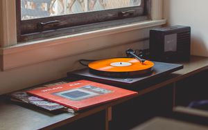 Preview wallpaper vinyl record player, record, retro
