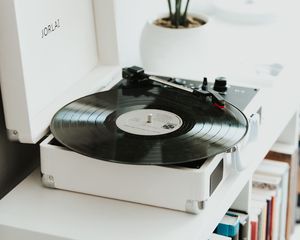 Preview wallpaper vinyl record, vinyl player, music, vinyl
