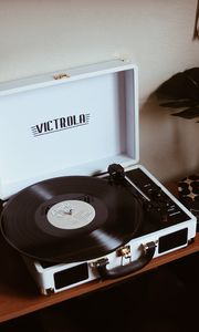 Preview wallpaper vinyl turntable, turntable, record, vinyl, music