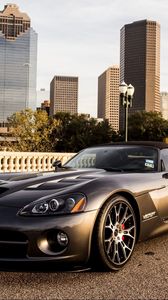 Preview wallpaper viper, dodge, cars, city