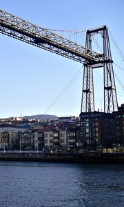 Preview wallpaper vizcaya bridge, puente de vizcaya, spain