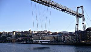 Preview wallpaper vizcaya bridge, puente de vizcaya, spain