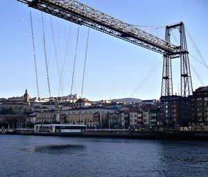 Preview wallpaper vizcaya bridge, puente de vizcaya, spain