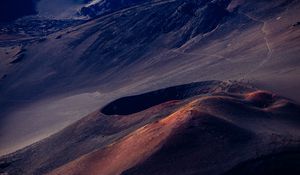 Preview wallpaper volcano, hill, desert, haleakala, united states