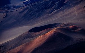 Preview wallpaper volcano, hill, desert, haleakala, united states