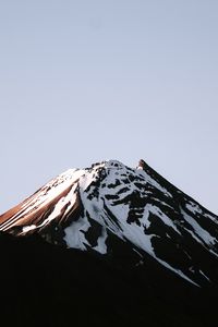 Preview wallpaper volcano, peak, snowy, relief