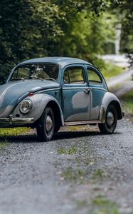 Preview wallpaper volkswagen beetle, volkswagen, car, retro, old