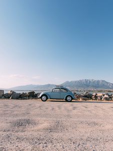 Preview wallpaper volkswagen beetle, volkswagen, retro, car