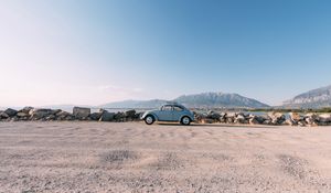 Preview wallpaper volkswagen beetle, volkswagen, retro, car