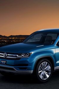 Preview wallpaper volkswagen, crossblue, concept