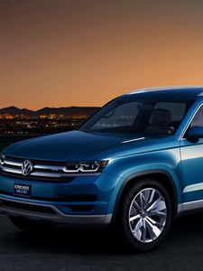 Preview wallpaper volkswagen, crossblue, concept