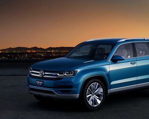 Preview wallpaper volkswagen, crossblue, concept