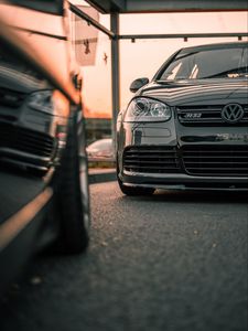 Preview wallpaper volkswagen r32, volkswagen, car, front view