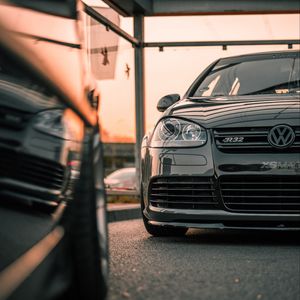 Preview wallpaper volkswagen r32, volkswagen, car, front view