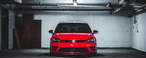 Preview wallpaper volkswagen scirocco, volkswagen, car, front view