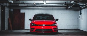 Preview wallpaper volkswagen scirocco, volkswagen, car, front view