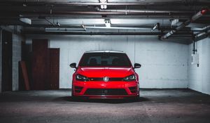 Preview wallpaper volkswagen scirocco, volkswagen, car, front view