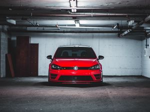 Preview wallpaper volkswagen scirocco, volkswagen, car, front view