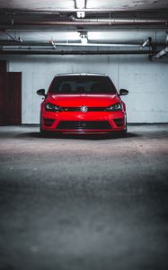 Preview wallpaper volkswagen scirocco, volkswagen, car, front view, headlights