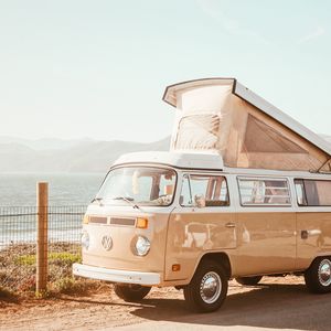 Preview wallpaper volkswagen t2, volkswagen, van, motorhome, car