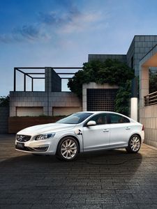 Preview wallpaper volvo, s60, white, side view