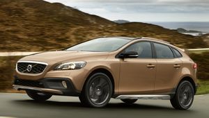 Preview wallpaper volvo, v40, cross country, brown