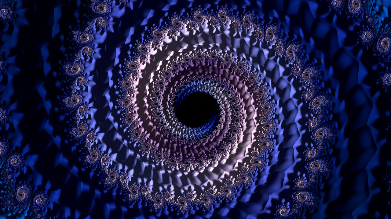Wallpaper vortex, swirling, 3d, fractal, abstraction