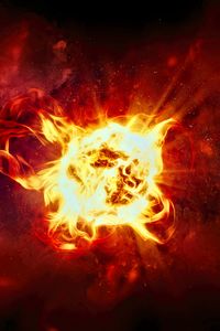 Preview wallpaper vy canis majoris, supergiant, star, space