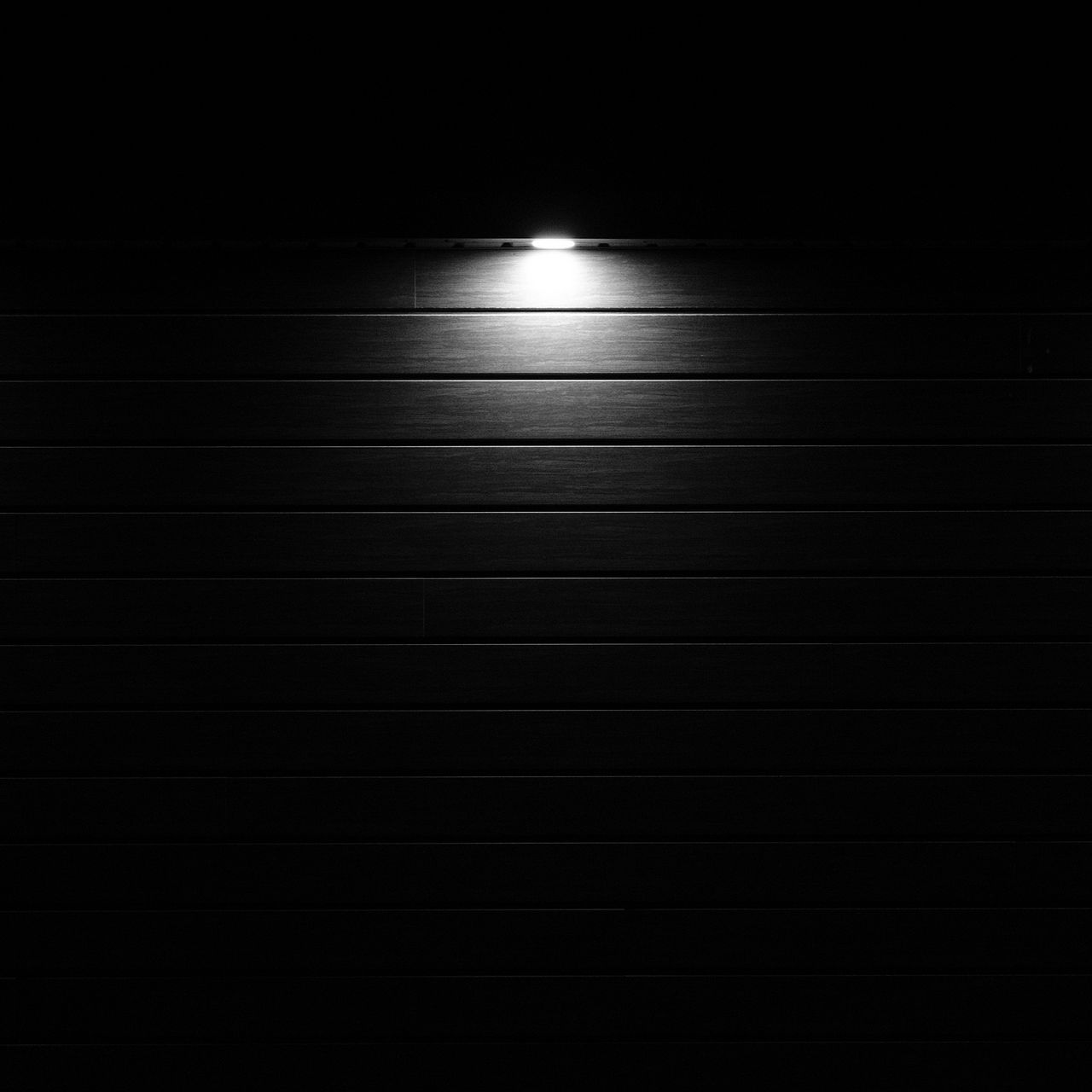 Download wallpaper 1280x1280 wall, boards, light, black and white ...