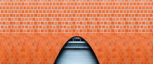 Preview wallpaper wall, brick, arch, building, architecture