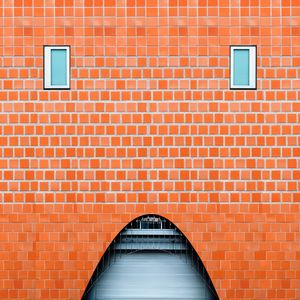 Preview wallpaper wall, brick, arch, building, architecture