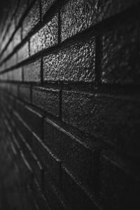 Preview wallpaper wall, brick, black, surface
