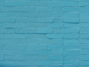 Preview wallpaper wall, brick, blue, texture