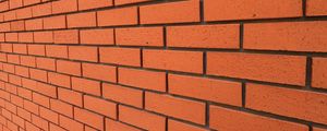 Preview wallpaper wall, brick, bricks, red, texture